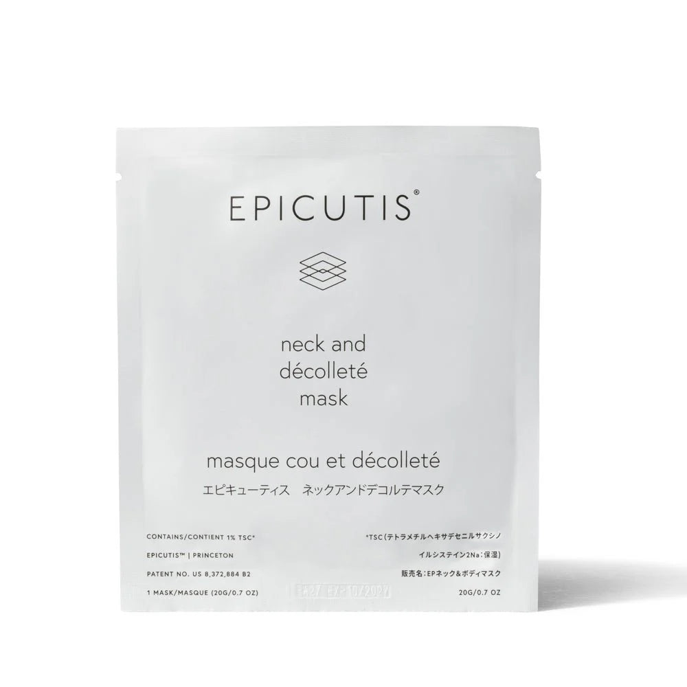 Epicutis Lipid Recovery Mask for Neck + Décolleté (5 pack)